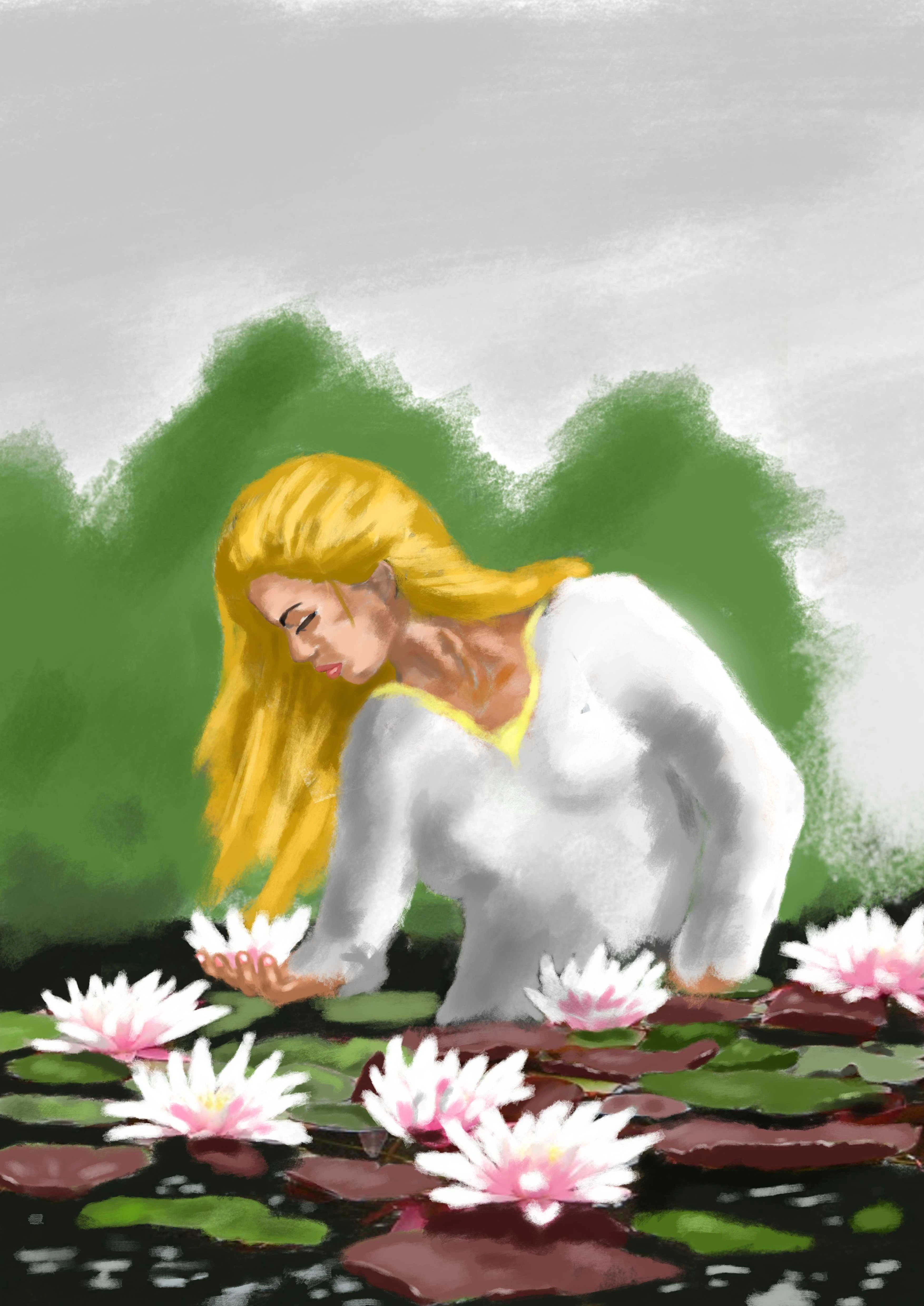 Character design from an educational project – original concept art