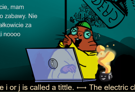 An image presenting an animation in Animated Note